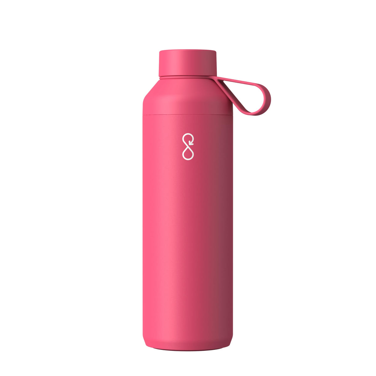 Ocean Bottle Peak 24oz Leak-Proof Steel Water Bottle (Maroon Dusk)