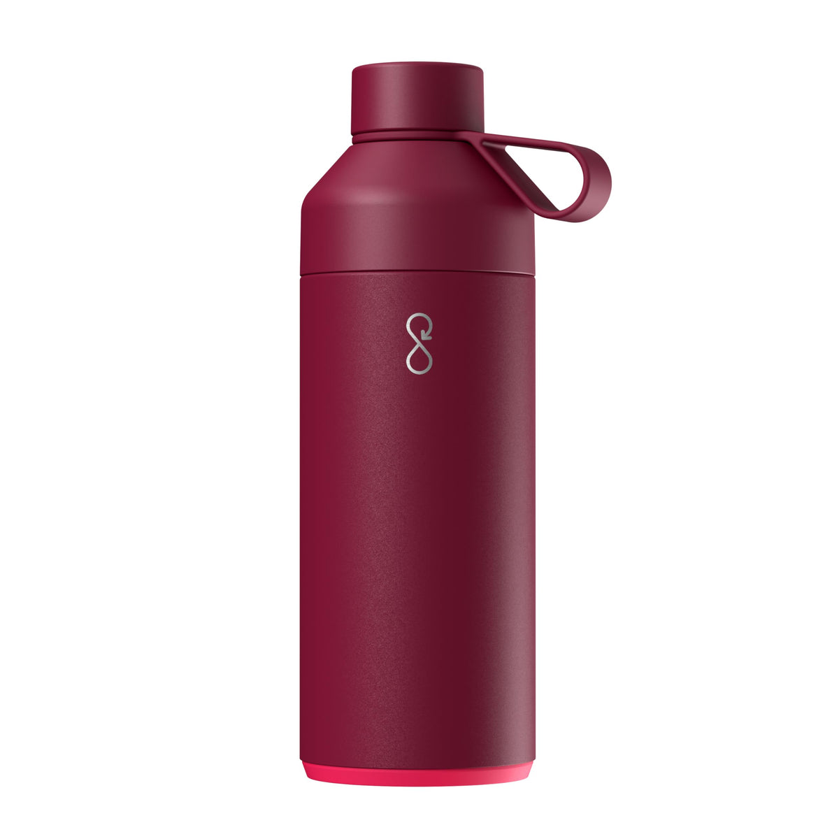 Ocean Bottle Peak 24oz Leak-Proof Steel Water Bottle (Maroon Dusk)