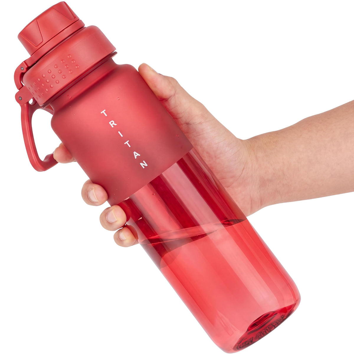 OLDLEY 32oz Matte Water Bottle with Handle, Tritan Leakproof Sports Bottle